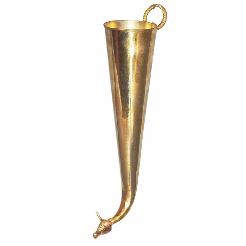 Brass Gaumukhi Shringi For Abhishek [500 Ml] (ZMAS568 F) view 3