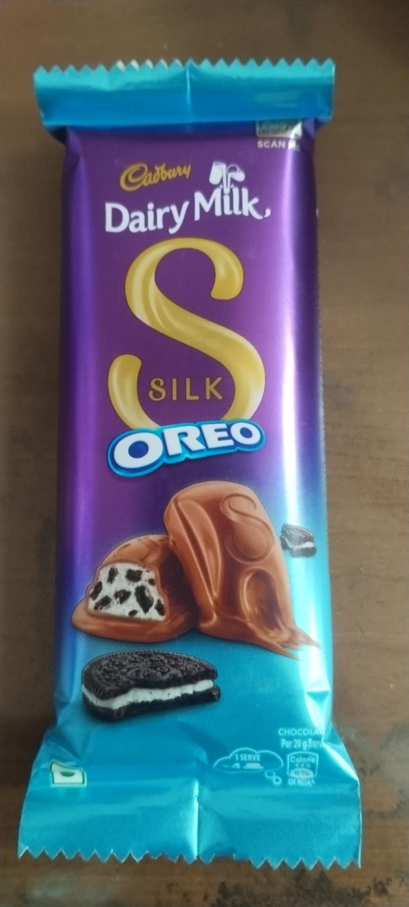 Cadbury Dairy milk, Silk Oreo chocolate