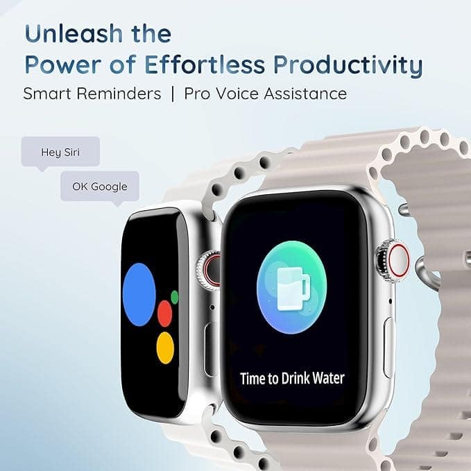 Pebble Frost Pro 1.96 Dispay Smart Watch view 3