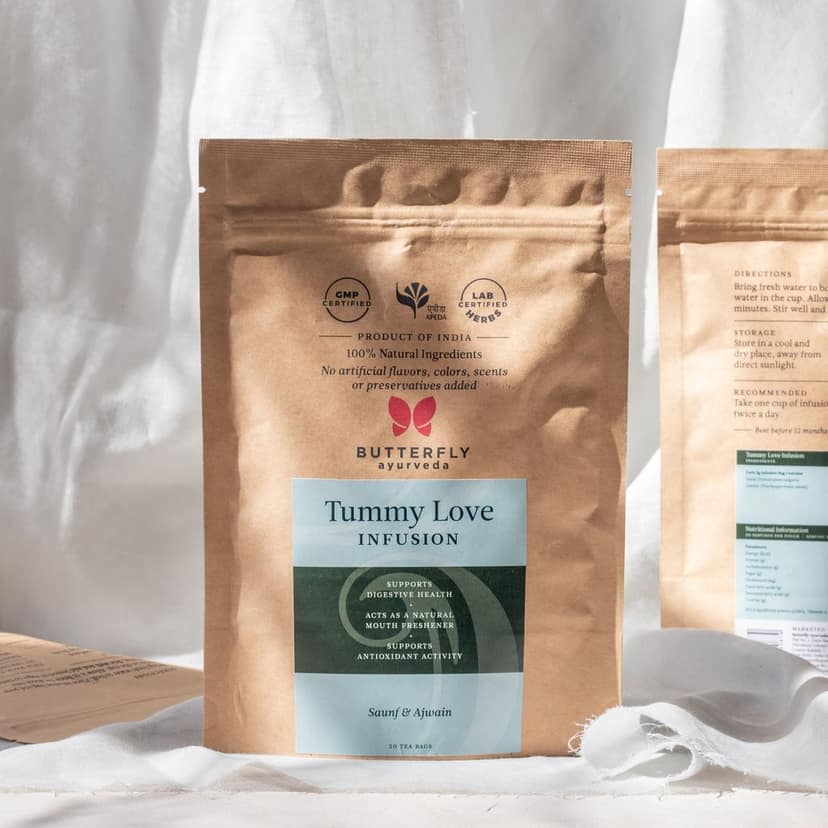 Tummy Love Herbal Infusion For Healthy Digestion - 20 Tea Bags view 3