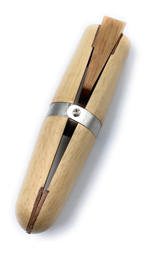Aone Wooden Ring Holding Clamp Vise with Wedge Non-Marring Bench Tool for Rings & Other Items for Setting, Polishing, Buffing, Engraving, Sawing, Filing for Jewellery Making & Hobby Crafts DIY