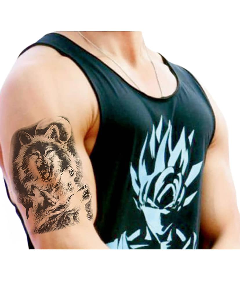 The Canvas Arts Realistic Look Waterproof Temporary Tattoo Sticker Body Tattoo view 2