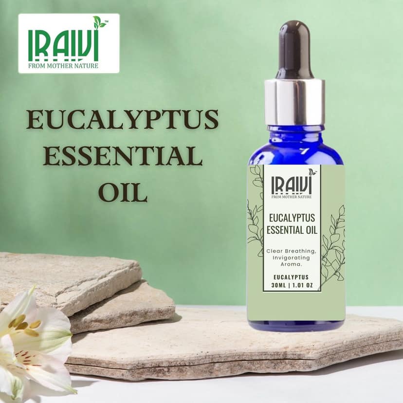 Iraivi Premium Eucalyptus Essential Oil | Pure & Natural by Iraivi Organics