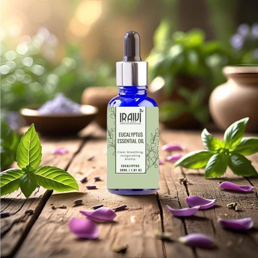 Iraivi Premium Eucalyptus Essential Oil | Pure & Natural by Iraivi Organics view 2