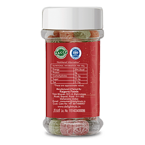 Delight Nuts Premium Assorted Candy - Provides Freshness, Tangy & Sweet In Taste, 130 g