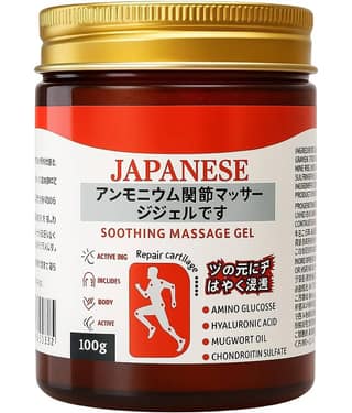 Generic Japanese Instant Pain Relief Massage Gel 100 gm Pack Of 1