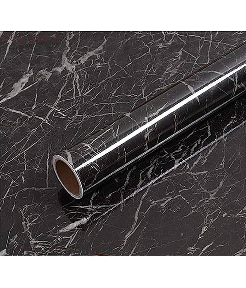 Geeo Premium Black Marble Design Wallpaper 60cm x 2m (Pack of 1) view 2
