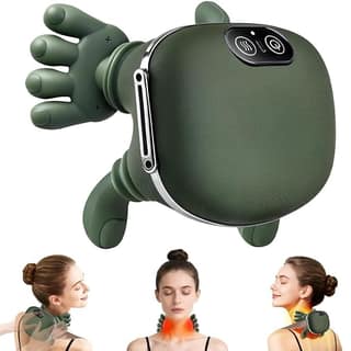 Hand Shape Electric Neck & Shoulder Massager | Wearable Deep Tissue Massage Machine for Neck, Shoulder & Back