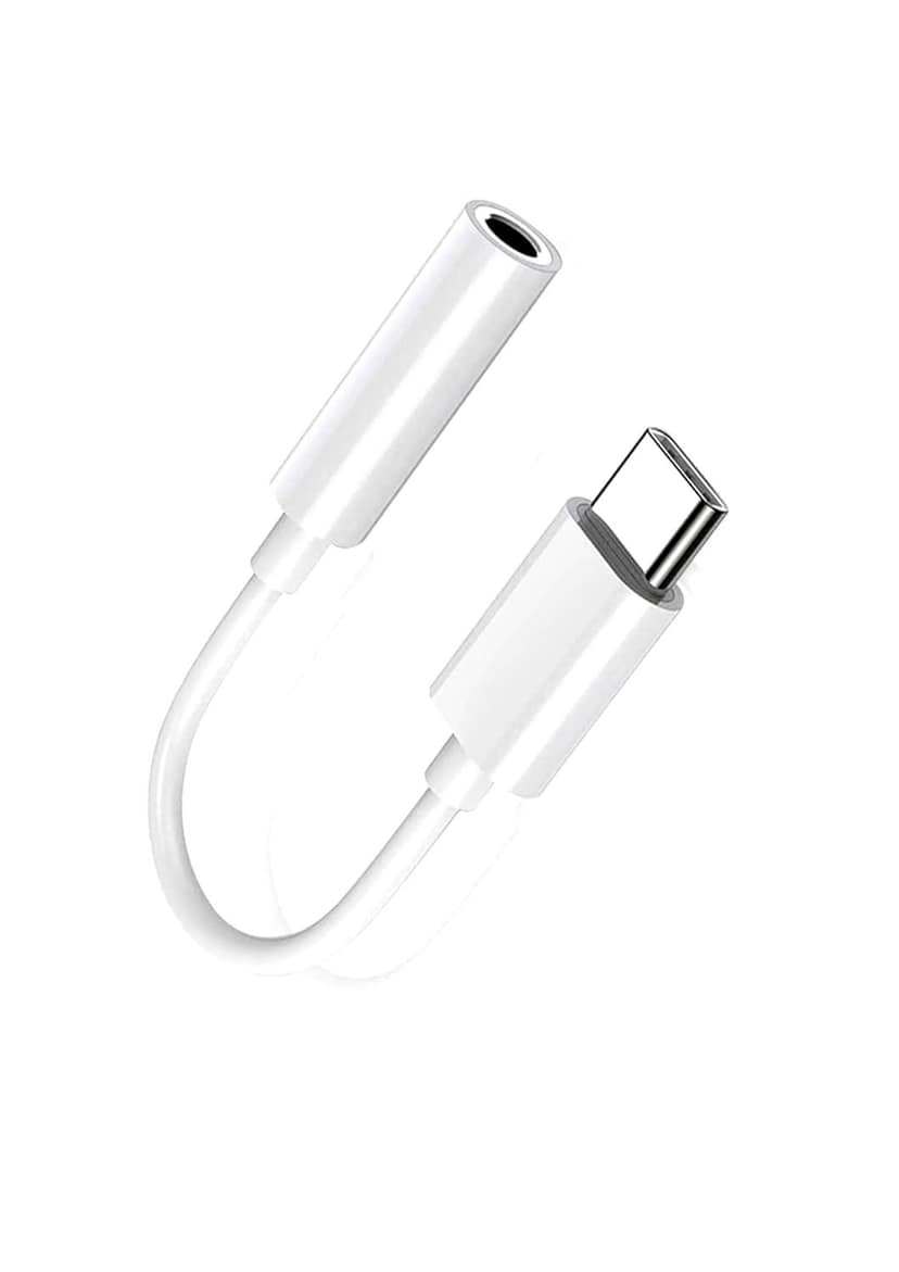 USB-C to 3.5 mm Headphone Jack Adapter for Apple iPhone 15, iPad Pro, MacBook Pro/Air, Samsung S23/ S22 Ultra, Pixel 7 and More