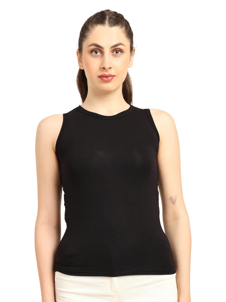 Gen Z Bamboo Top for Women | Soft, Breathable & Sustainable Tank view 2