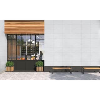 Orientbell Wall Tiles EHM Stacked Stone White 5 Pcs