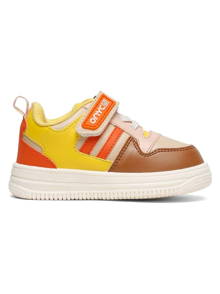 Donut Comfortable & LightWeight Sneakers With Elastic Laces - Beige (Unisex) view 6