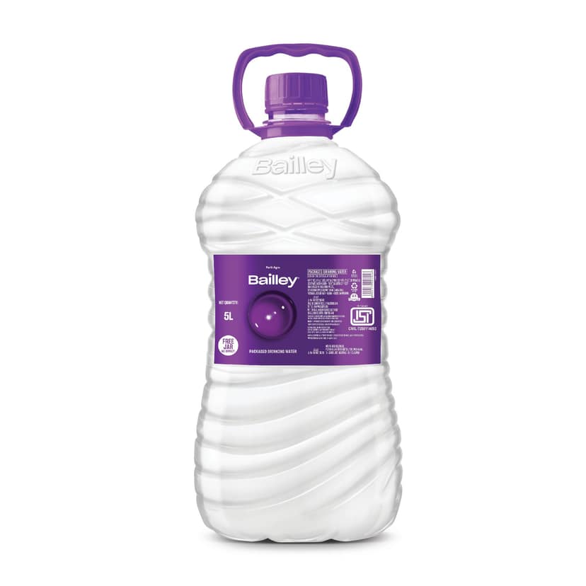 Bailley Packaged Drinking Water 5 l (Pack of 3) view 2