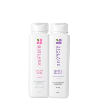 Biolage Colorlast + Hydrasource shampoo Combo (Pack of 2)