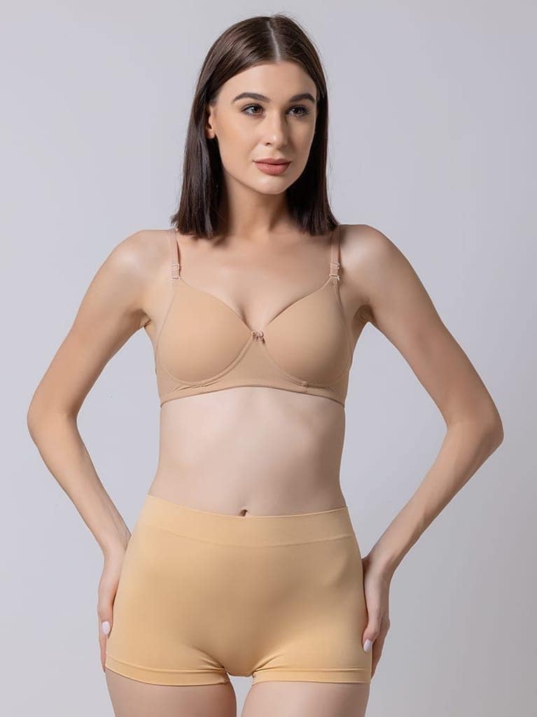 Sizzling Lycra Light Padded Non-Wire 3/4 Coverage Bra