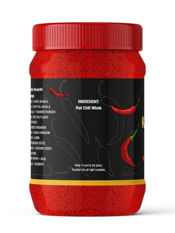 Pari Kashmiri Red Chilli Powder | Lal Mirch | Premium, Authentic,No added colours & preservatives | (Pack of 1 x 2000g) view 3