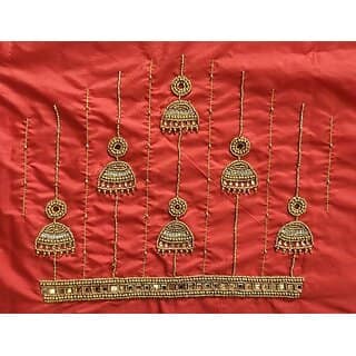 OMSAIFAB Cotton Silk Self Design Blouse Material view 2