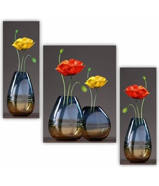 Saf Floral Painting Without Frame