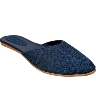 Altek - Navy Women's Mules