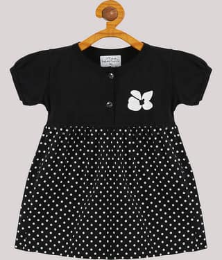 Babeezworld Pack of 1 Baby Girls Cotton Dress ( Pink )