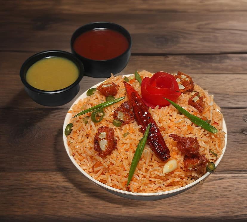 Gobi schezwan fried rice