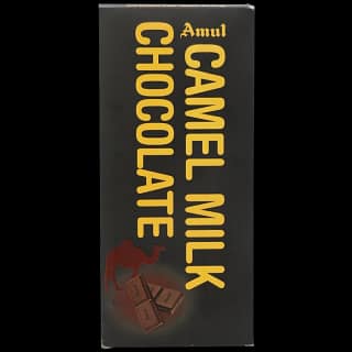 Amul Camel Milk Chocolate - Unique Treat Of Cocoa And Camel Milk, 150 G