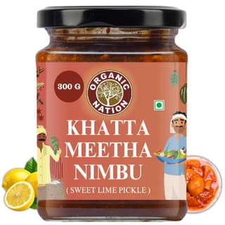 Foodsbay India Sweet Lime Pickle | Traditional Indian Achar | 300 g