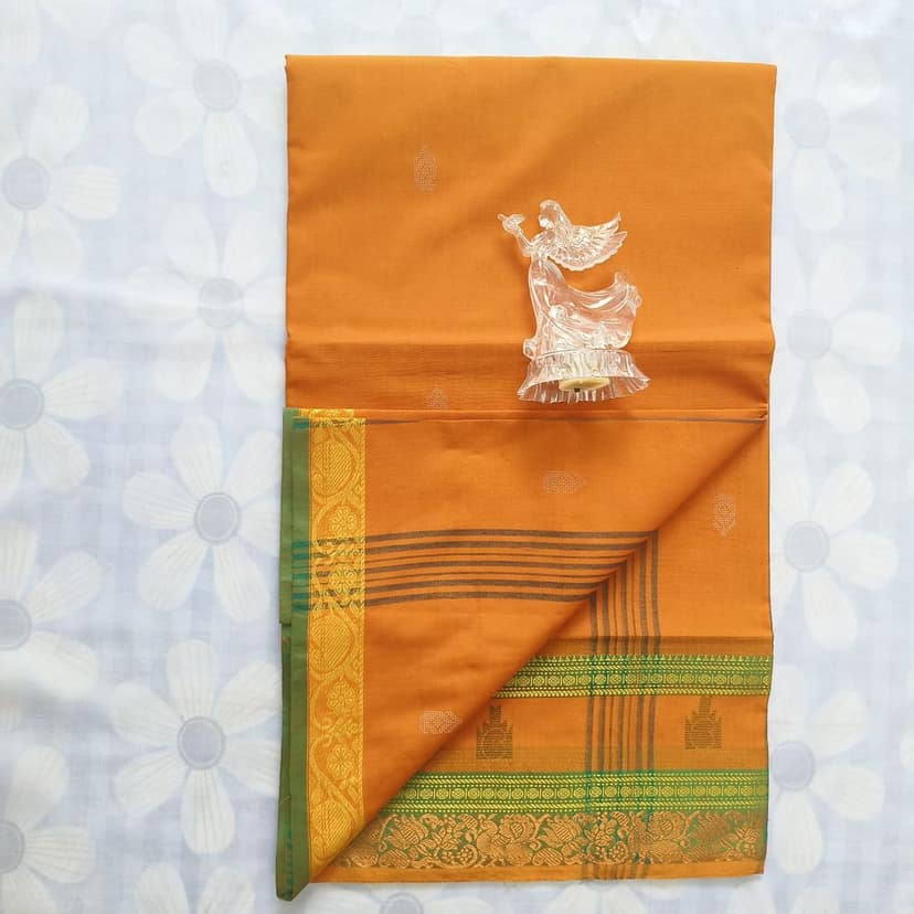 Cotton Saree without Blouse view 3