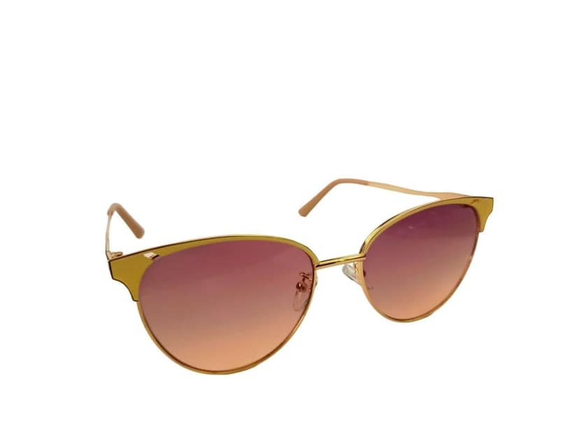 MD Style UV Protected Cat Eye Metal Frame Sunglasses/Girls & Women Fashion Sunglasses