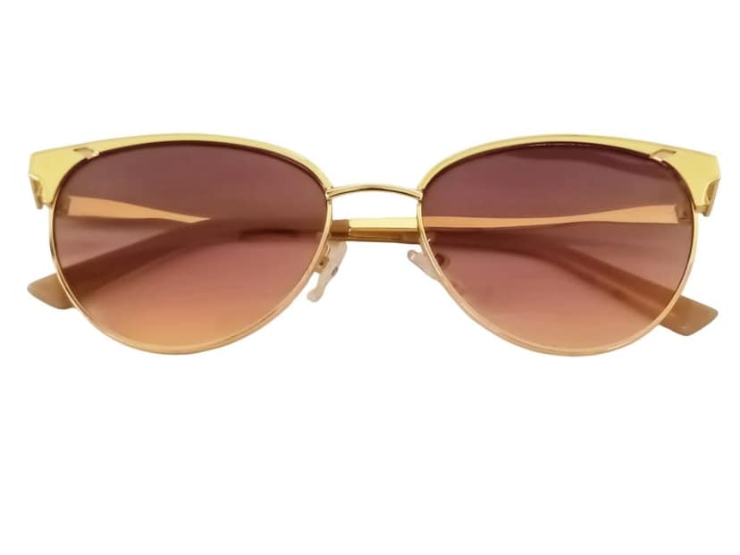 MD Style UV Protected Cat Eye Metal Frame Sunglasses/Girls & Women Fashion Sunglasses view 4