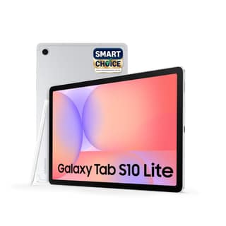 Samsung Galaxy Tab S10 Lite [Smartchoice], 10.9-inch (27.7 CM), LCD Display, 6GB RAM, 128GB ROM, Wi-Fi+5G, Dual Speakers, S Pen, Silver, AI Enabled Samsung Galaxy Tab S10 Lite [Smartchoice], 10.9-inch (27.7 CM), LCD Display, 6GB RAM, 128GB ROM, Wi-Fi+5G,