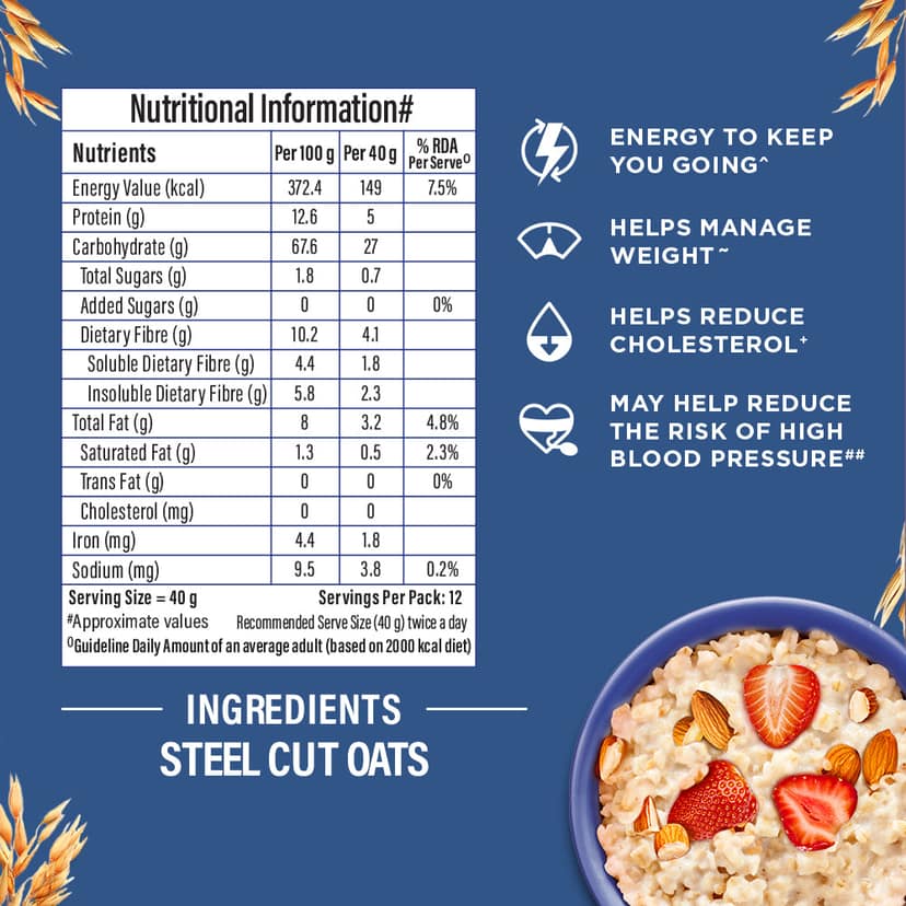 Steel Cut Oats view 2
