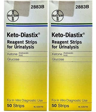 Bayer Keto Diastix 50 Strips(Pack of 2)