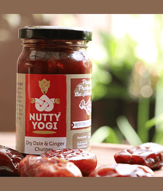 Nutty Yogi Dry dates & Ginger Chutney 250 g