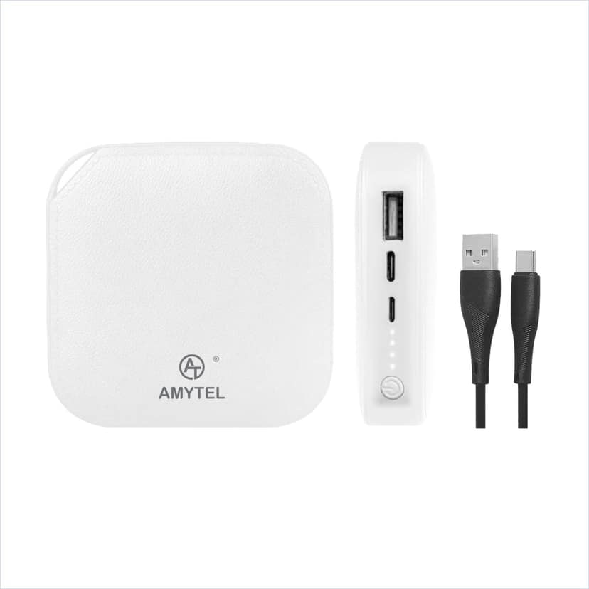 AMYTEL 10000 m Ah 5 W Mini Pocket Size Power Bank