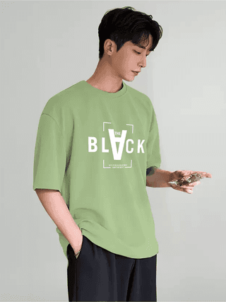 SCOTT FINCHER Men's The Black T-Shirt: A Stylish and Comfortable Choice for Men : AA(ARN)LGREEN_01