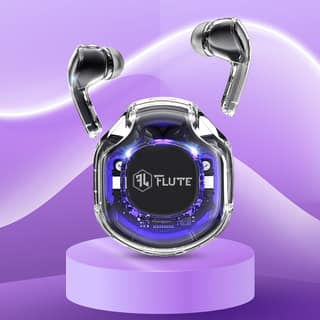 Flute Ultrapods Pro Wireless Earbuds - Active Black