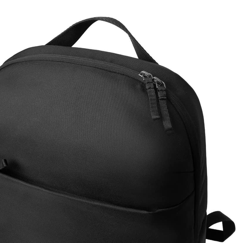 DailyObjects Backpack Ultra Light Office/Travel Laptop Backpack for Men & Women with 15inch Compartment, Water-Repellent, MultiPocket, Bottle Holders with Trolley Strap Black view 3