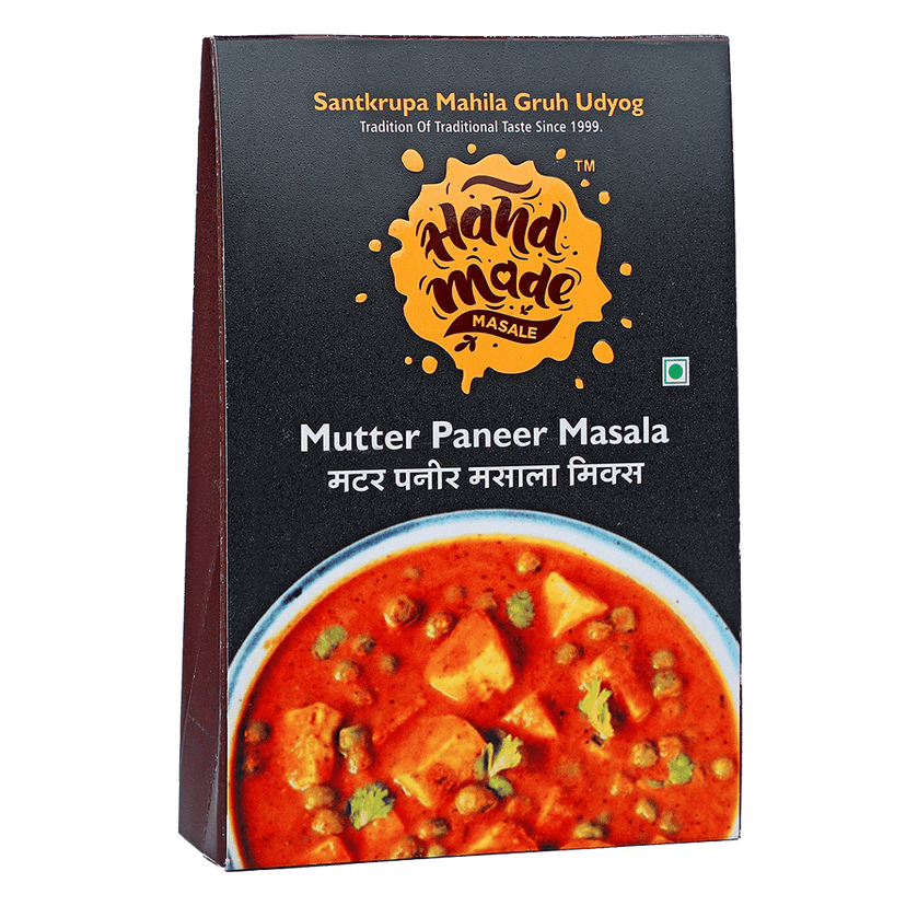 Handmade Masale Mutter Paneer Masala - 100% Natural and Authentic Indian Spices view 2