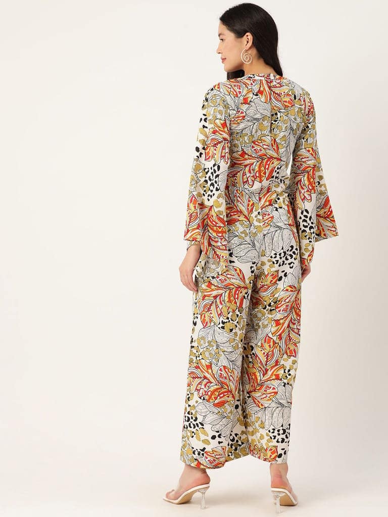 Printed Basic Jumpsuit view 2