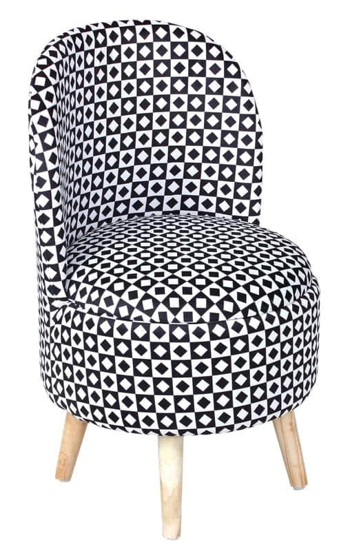 ShadowKart Ottoman Pouffes Sitting Mudda Puffy Stool for Living Room Dressing Table Pouf Round Footstool for Home Decor, Printed,18x18x32 Inch view 2