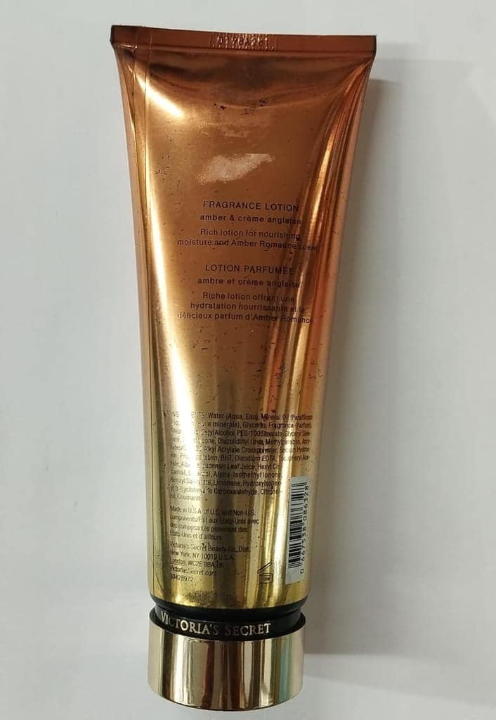 Victoria's Secret Amber Romance Body Lotion 236ml – Sensual Hydrating Skin Care with Amber & Vanilla view 3