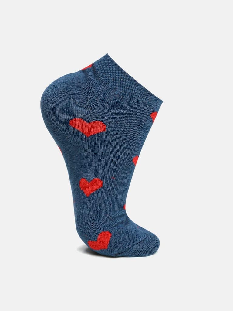 Kolor Fusion Women Low Cut Ankle Length Cotton Socks (Pack Of 4) view 4