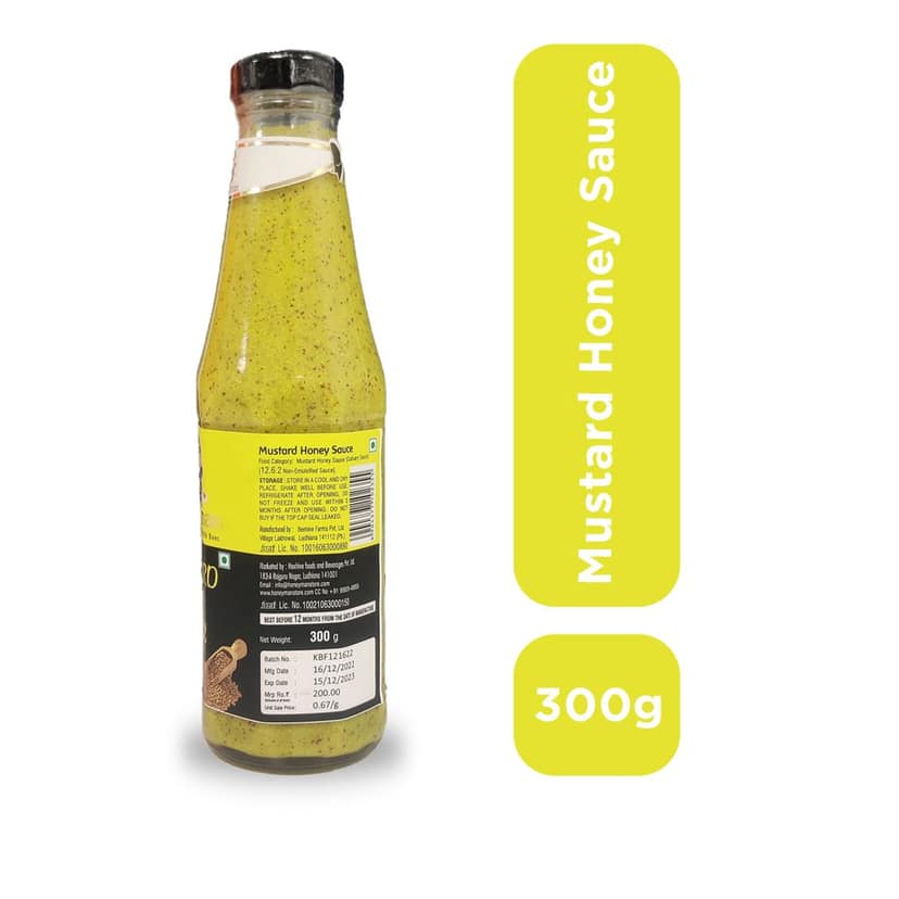 Honeyman Mustard Sauce Cream Dressing 300 gm view 3