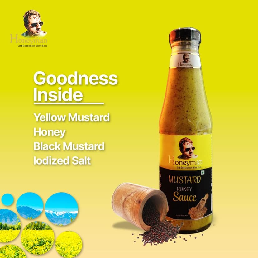 Honeyman Mustard Sauce Cream Dressing 300 gm view 4