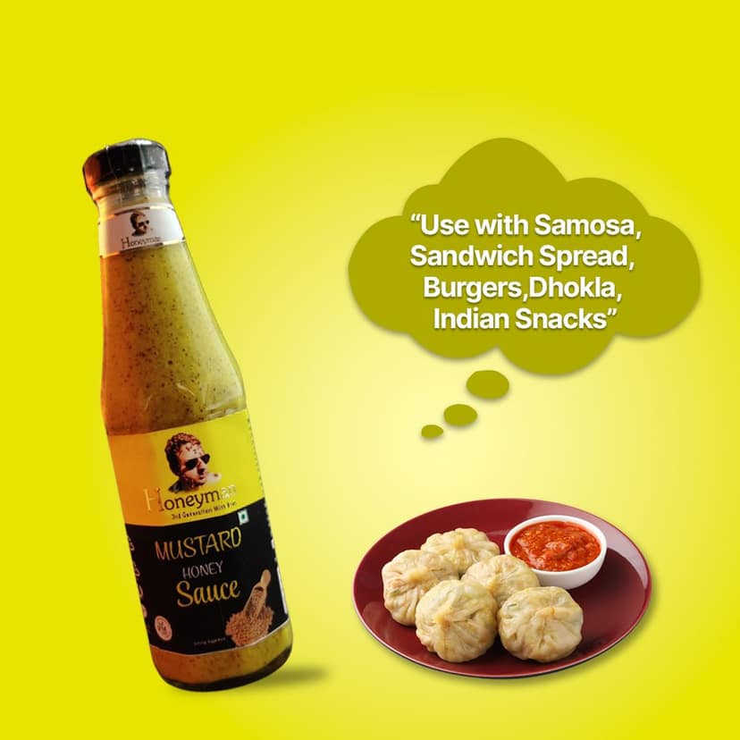 Honeyman Mustard Sauce Cream Dressing 300 gm view 5