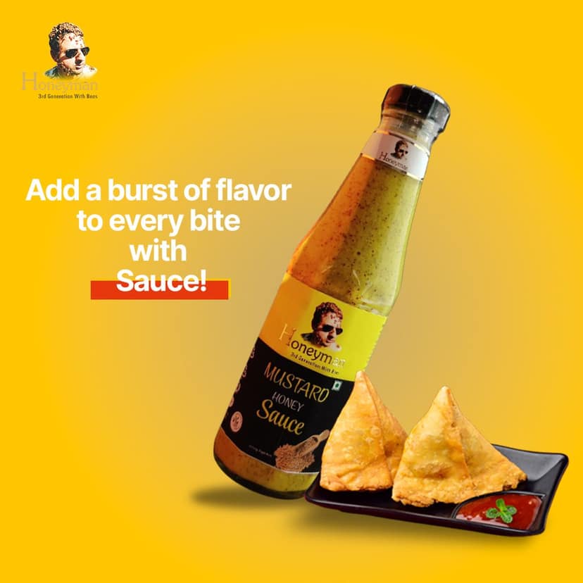 Honeyman Mustard Sauce Cream Dressing 300 gm view 6