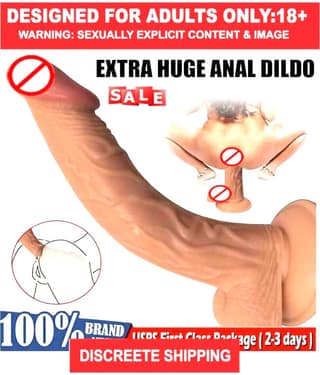 Premium Quality Realistic, Suction Base 7.5 Inch Black African Big Dildo For Sexy Women LOW PRICE WITH FREE LUBE BY CRAZYNYT