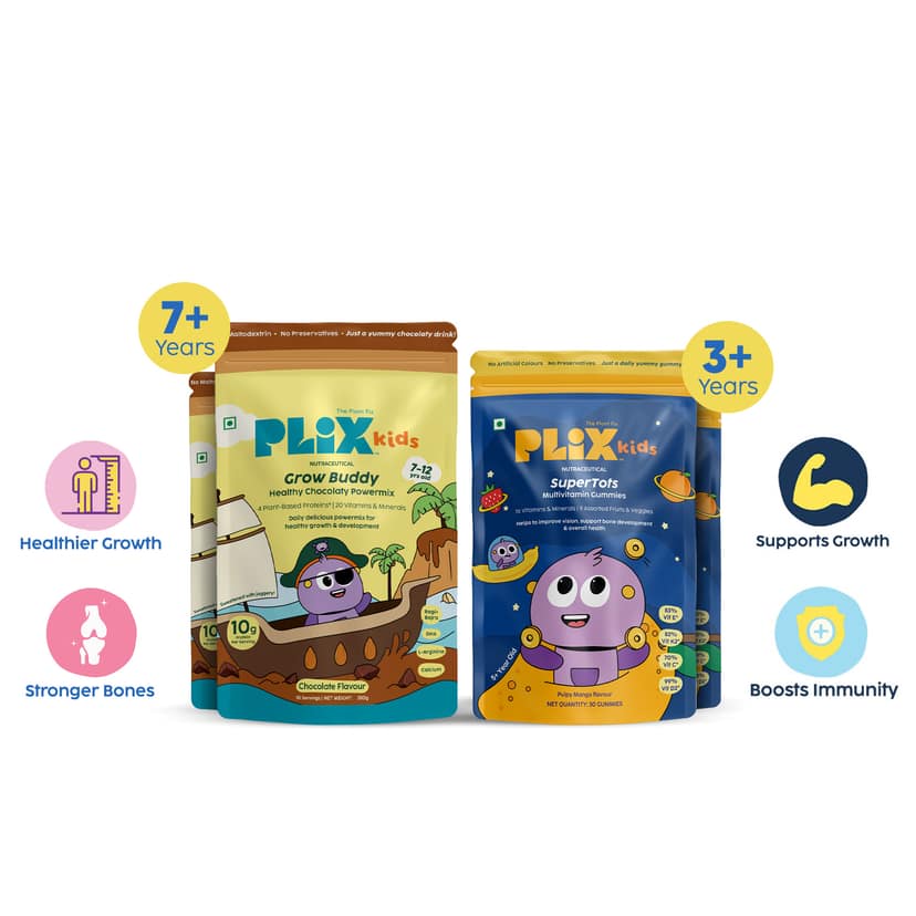 Grow Buddy Healthy Chocolaty Powermix | 7-12 Years __Pro Pack__