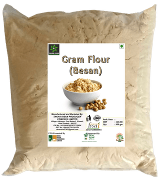 Takha Kisan Gram Flour (Besan), 500 gm
